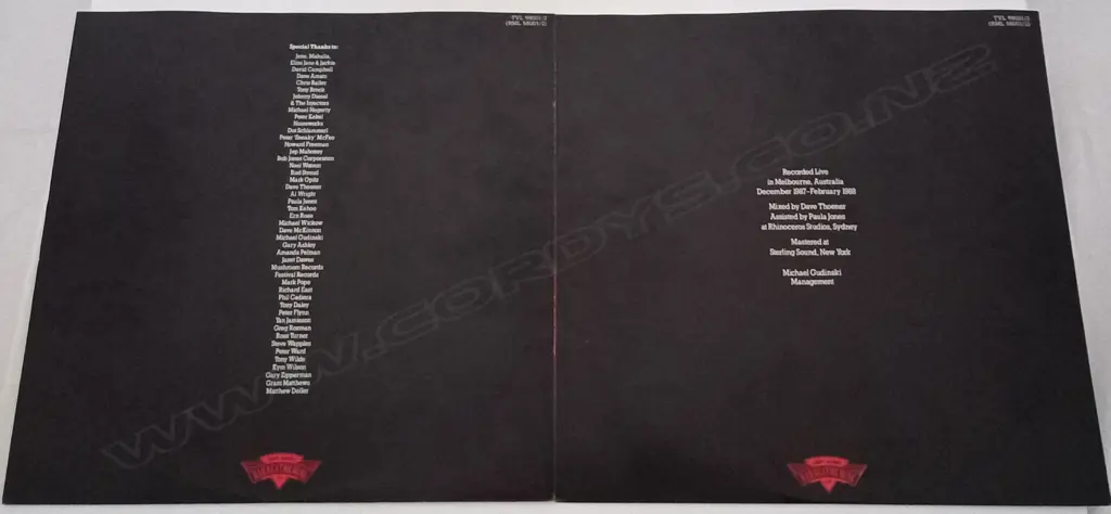 Jimmy Barnes, Barnestorming (Double album) Image 1++
